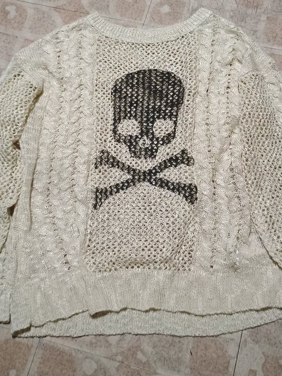 shein skull sweater - Picture 3 of 5